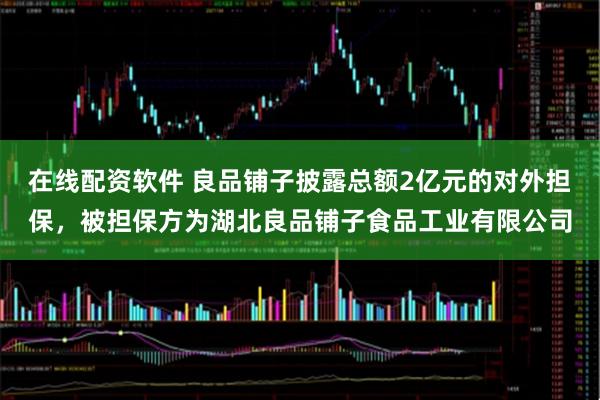在线配资软件 良品铺子披露总额2亿元的对外担保，被担保方为湖北良品铺子食品工业有限公司